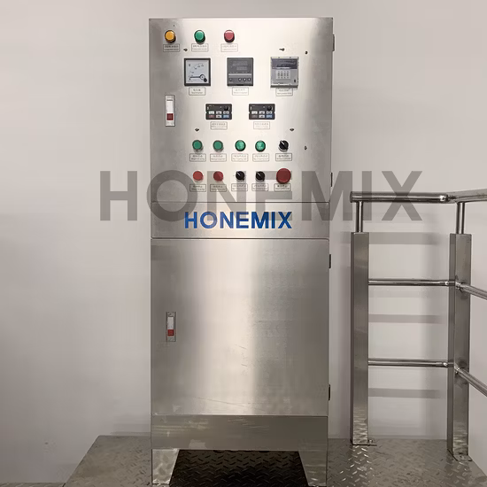 Hone Custom 1000L Kosmetik-Shampoo-Geschirrspülmittel-Waschmittel Doppeltopf-Mischtank Mischerausrüstung mit variabler Geschwindigkeit und Heizung
