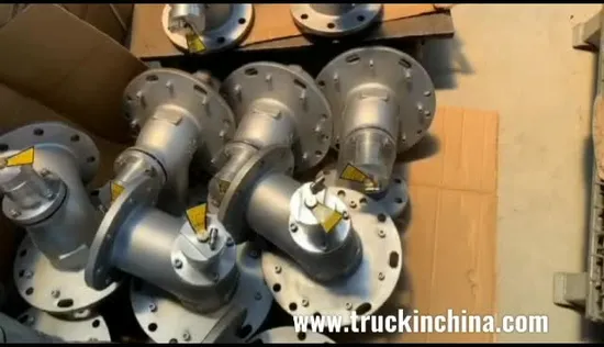 Ausgekleidetes F4-Edelstahl-Bodenventil (ausgekleidete F4-Notabsperrventile für Chemietankwagen, 4 Zoll und 6 Zoll)