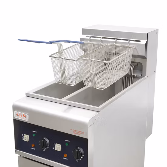 Elektrische Fritteuse mit 1 Tank und 1 Korb